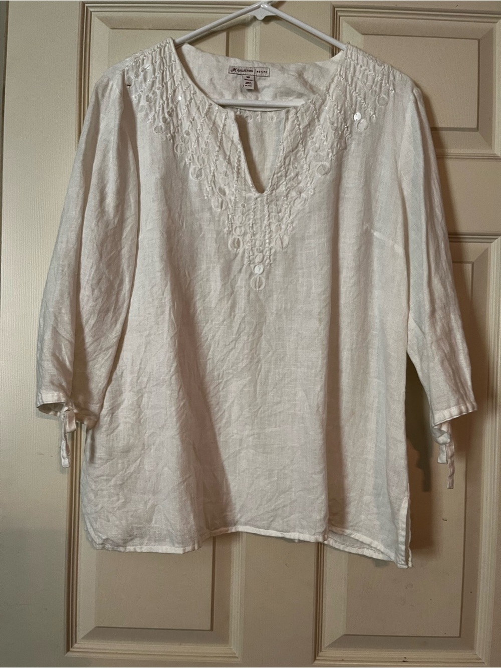 White Linen Tunic